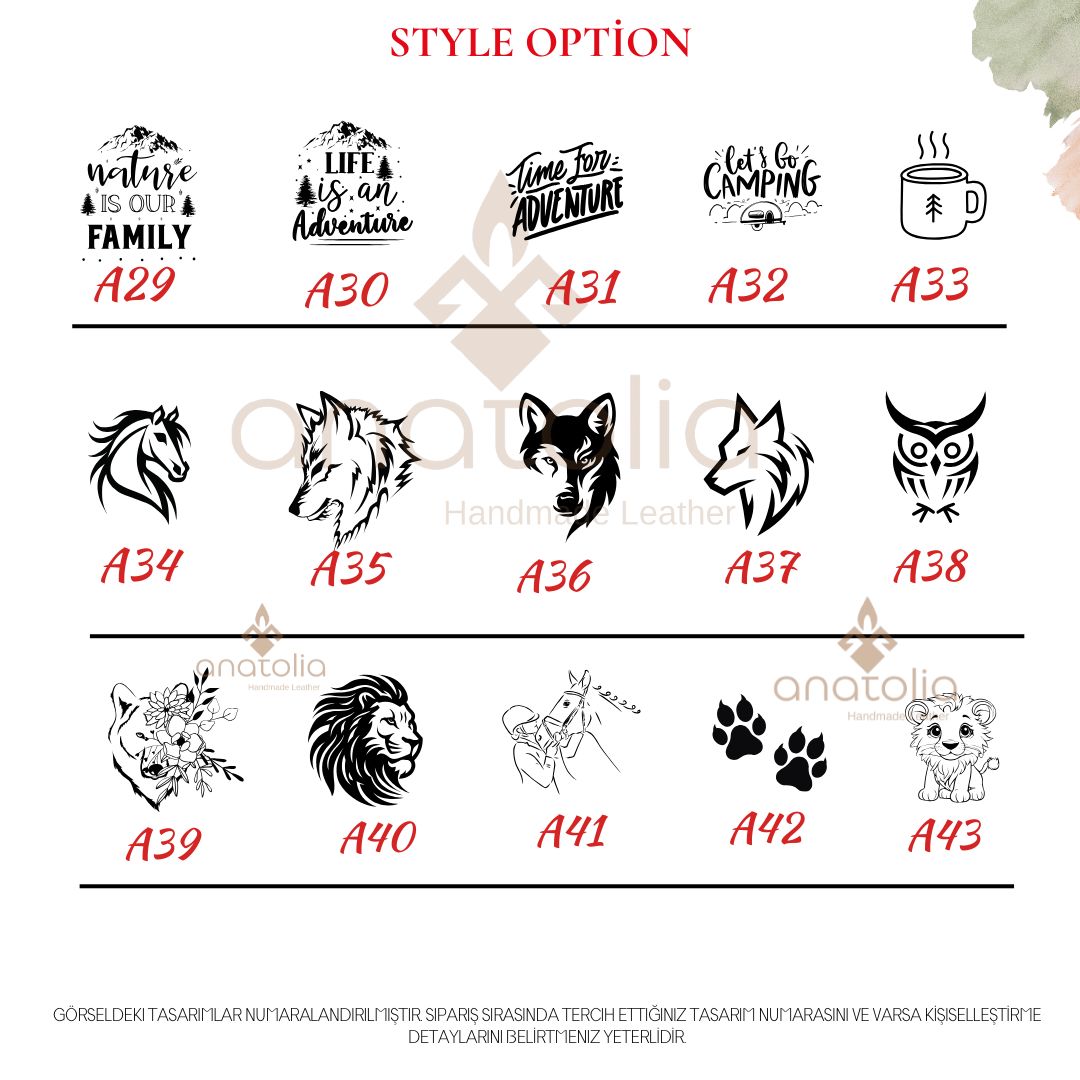 Kişiye Özel Hakiki Deri Kitap Ayracı - Premium Koleksiyon