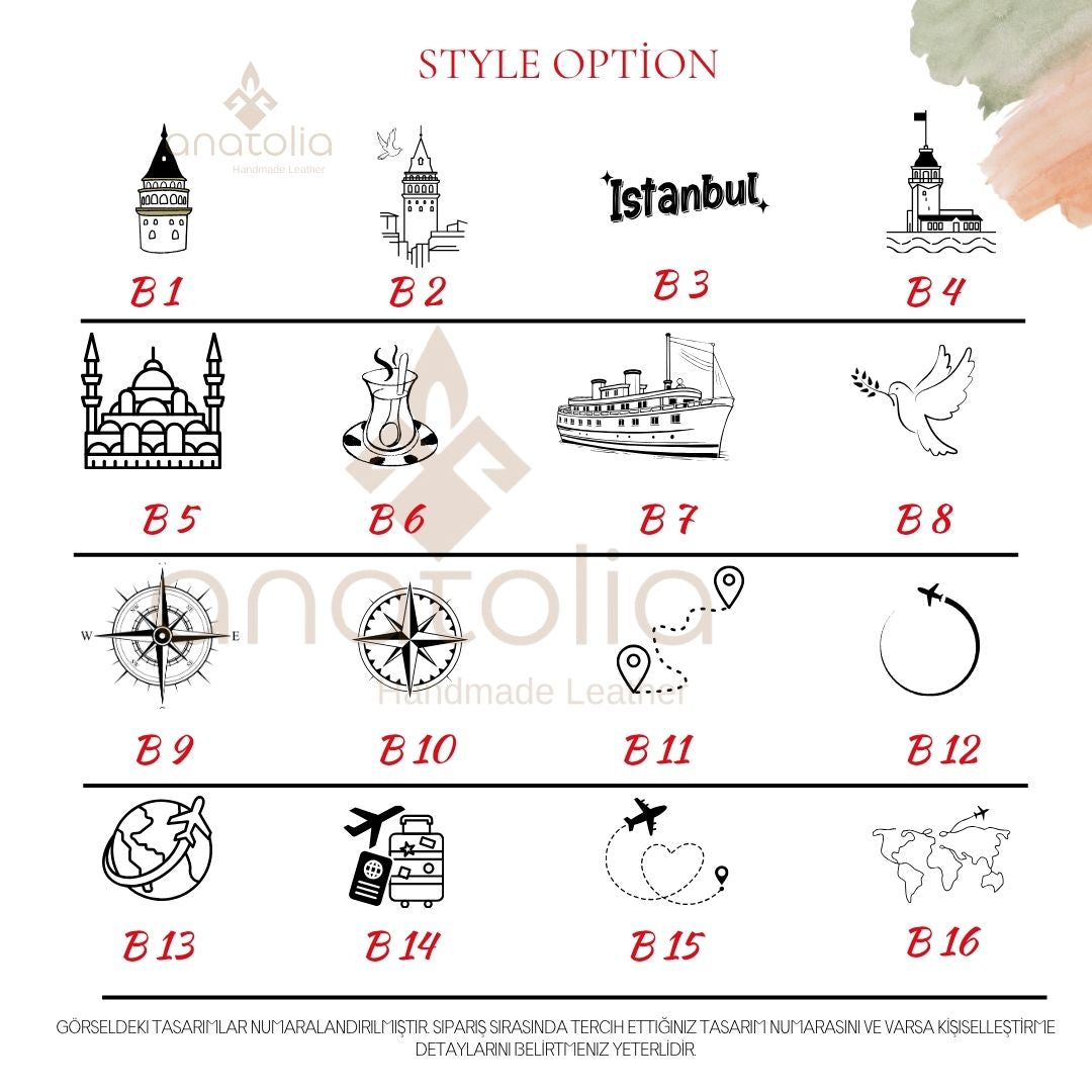 Kişiye Özel Hakiki Deri Kitap Ayracı - Premium Koleksiyon